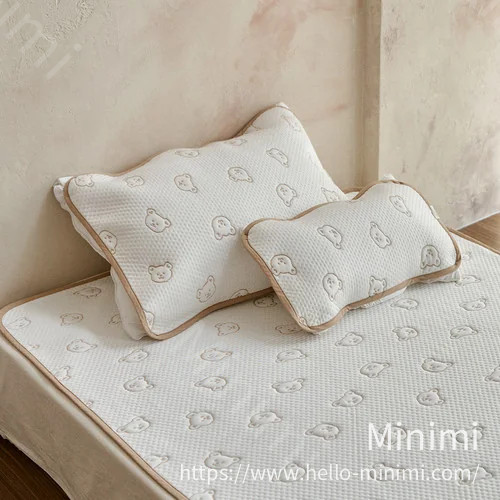 DOT TO DOT 26S/S DURARON❄彩色包邊透冷氣系列-抑汗枕頭套-兒童/成人款(50x70) 細節圖 2
