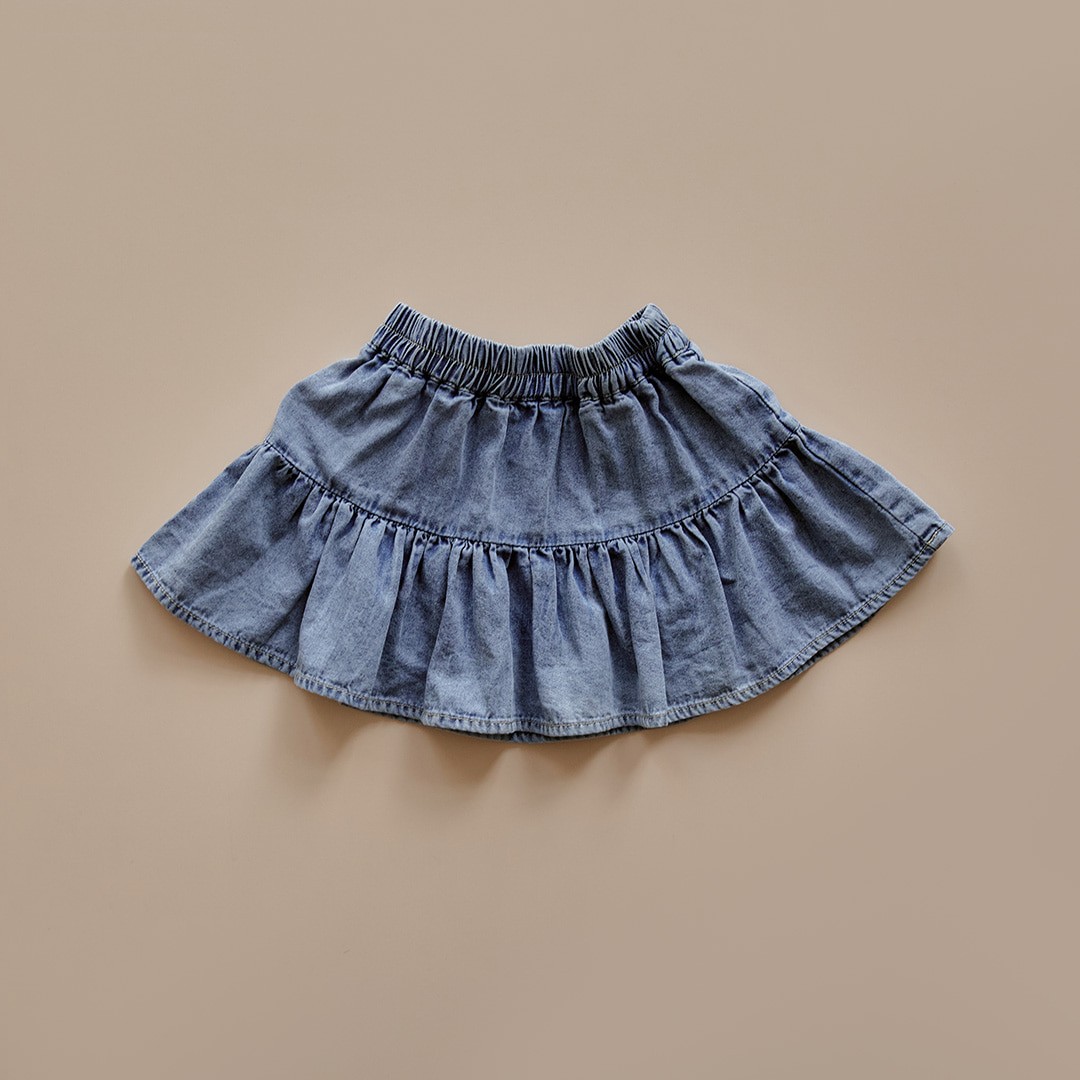 DOT TO DOT 26S/S🌞DTD兔兔寶貝日常牛仔短裙 細節圖 3