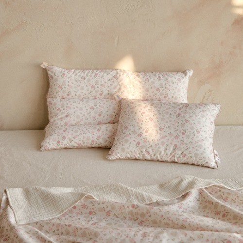 25F/W CocoBunny花瓣兔兔系列-超細纖維酒店級一體枕(幼兒/成人)