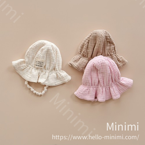 DOT TO DOT 26S/S DTD奶萌人物系列🍼-棉紗娃娃帽 細節圖 3