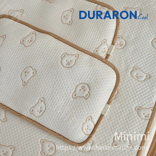 DOT TO DOT 26S/S DURARON❄彩色包邊透冷氣系列-輕薄矮枕-兒童/成人款(50x70) 細節圖 1