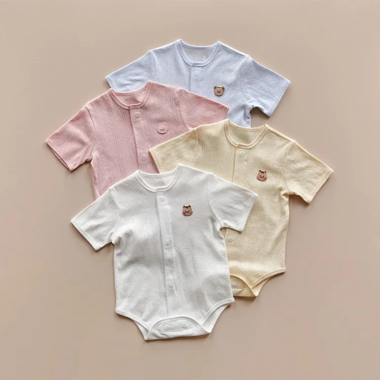 DOT TO DOT 26S/S DTD一碰閉合磁扣系列🧲-清涼鏤空包屁衣 細節圖 5