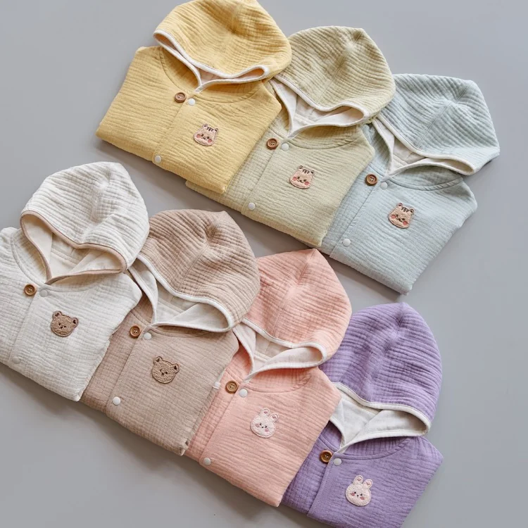 25F/W DTD七彩棉花糖系列-大圓臉3重棉紗精靈斗篷