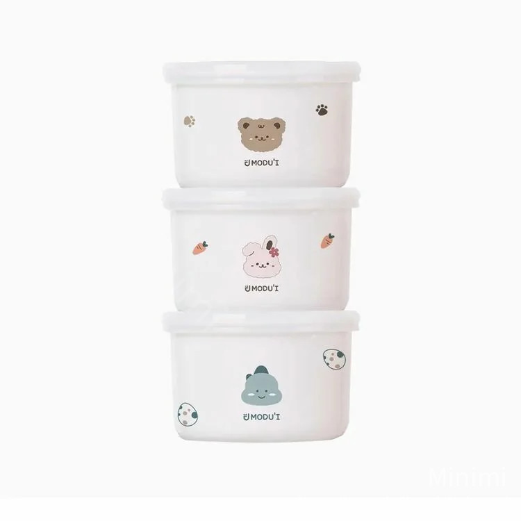 DOT TO DOT MODU'I 限量版輔食儲存陶瓷碗 250ml - 韓國童裝代購主圖