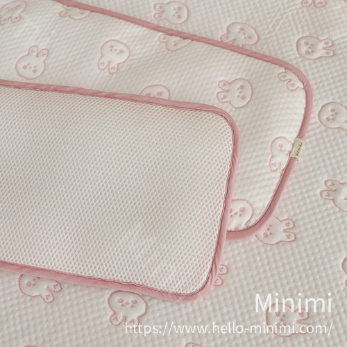 DOT TO DOT 26S/S DURARON❄彩色包邊透冷氣系列-輕薄矮枕-幼兒款(30x50) 細節圖 4