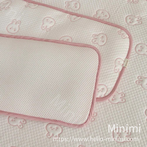 DOT TO DOT 26S/S DURARON❄彩色包邊透冷氣系列-輕薄矮枕-兒童/成人款(50x70) 細節圖 4