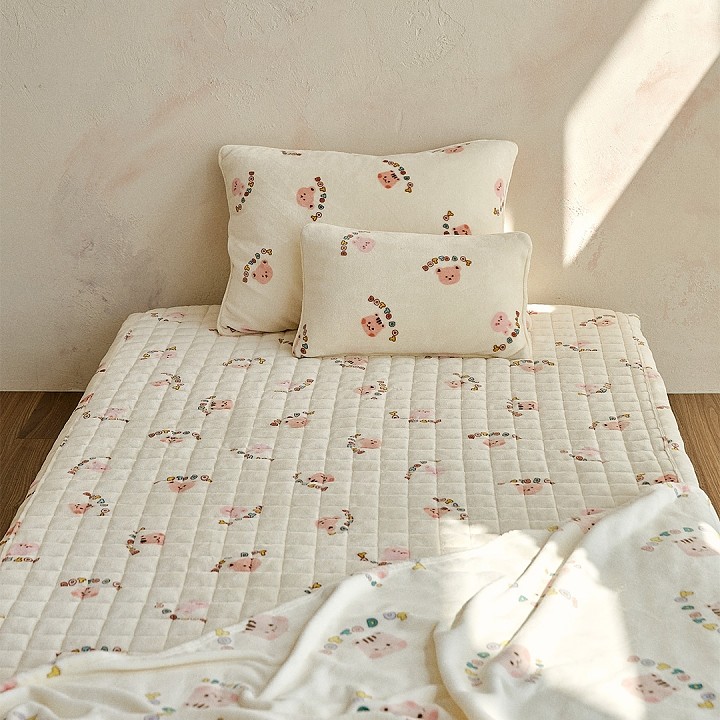 25F/W DTD暖心抱抱~超柔軟法蘭絨保暖枕套/床墊