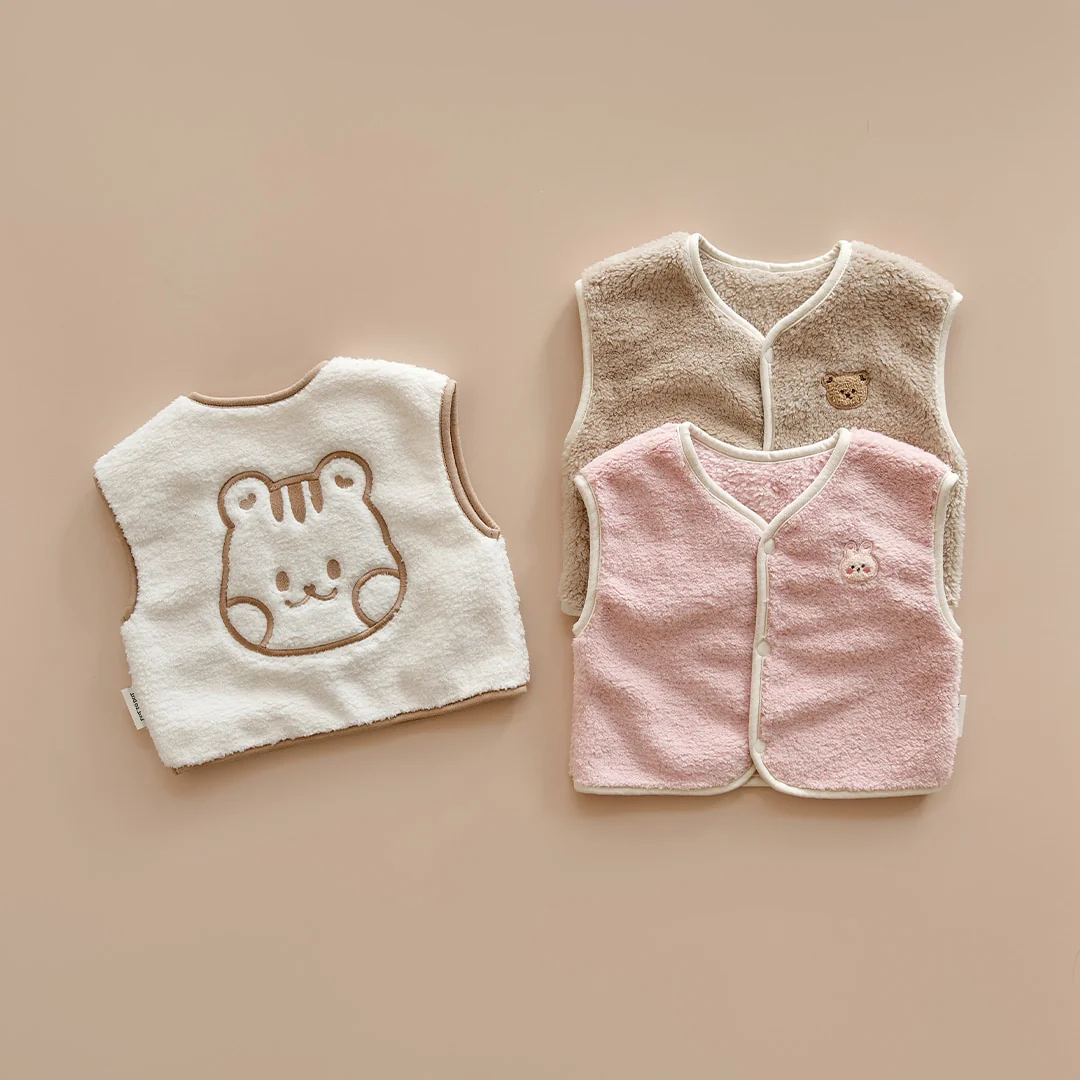 25F/W DTD綿綿雪花系列-微纖維背心馬甲