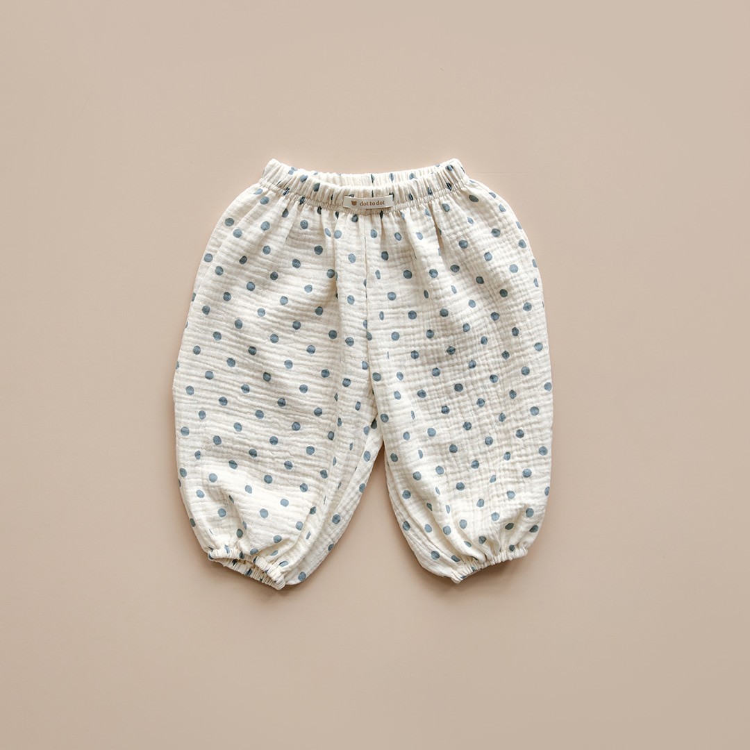 26S/S DTD泡泡波點系列-棉紗防蚊褲