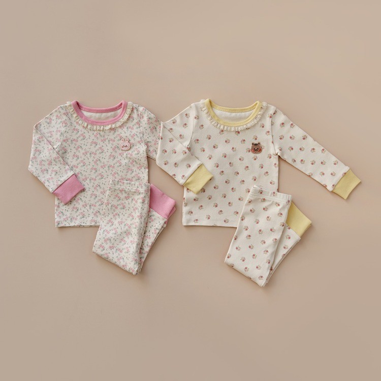 25F/W DTD夢幻花物語系列🌸-蕾絲領圈居家上下套裝