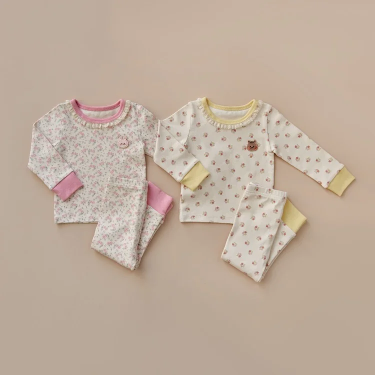 25F/W DTD夢幻花物語系列🌸-蕾絲領圈居家上下套裝