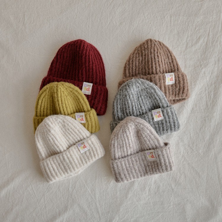 25F/W DTD暖暖六色圓頂針織帽