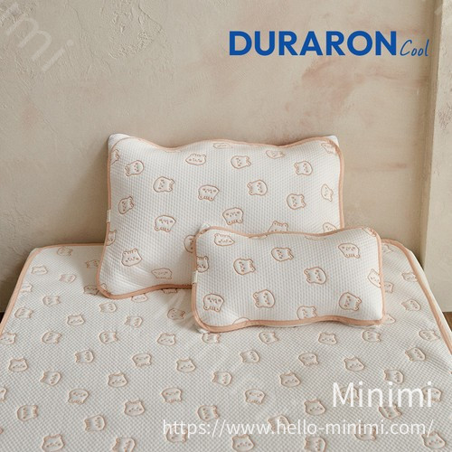 DOT TO DOT 26S/S DURARON❄彩色包邊透冷氣系列-抑汗枕頭套-幼兒款(30x50) 細節圖 1