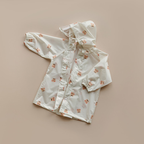 Rainy Day可愛松鼠一體式雨衣☔