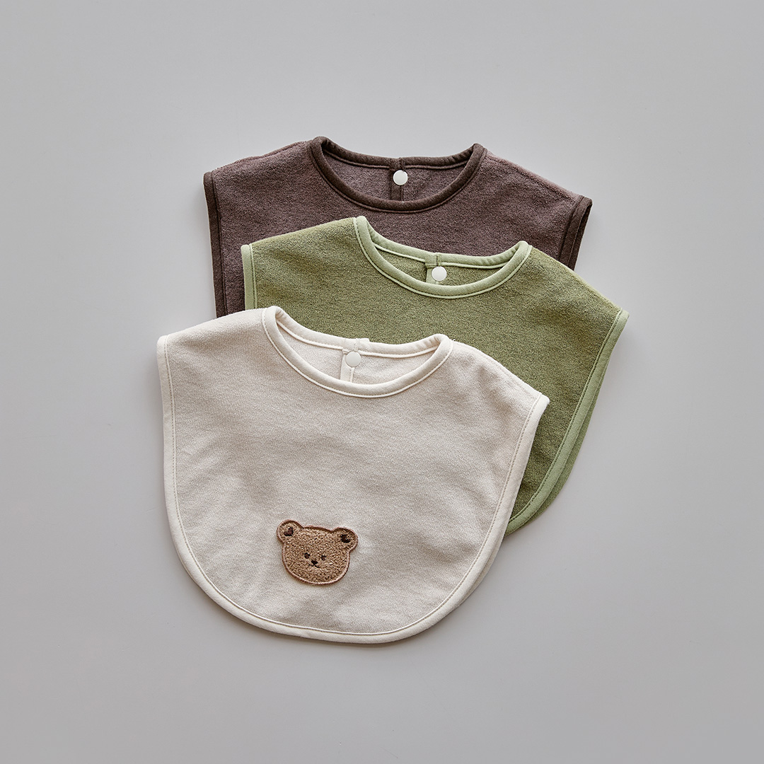 25F/W DTD馬卡龍毛圈布系列-big口水巾/洗臉巾