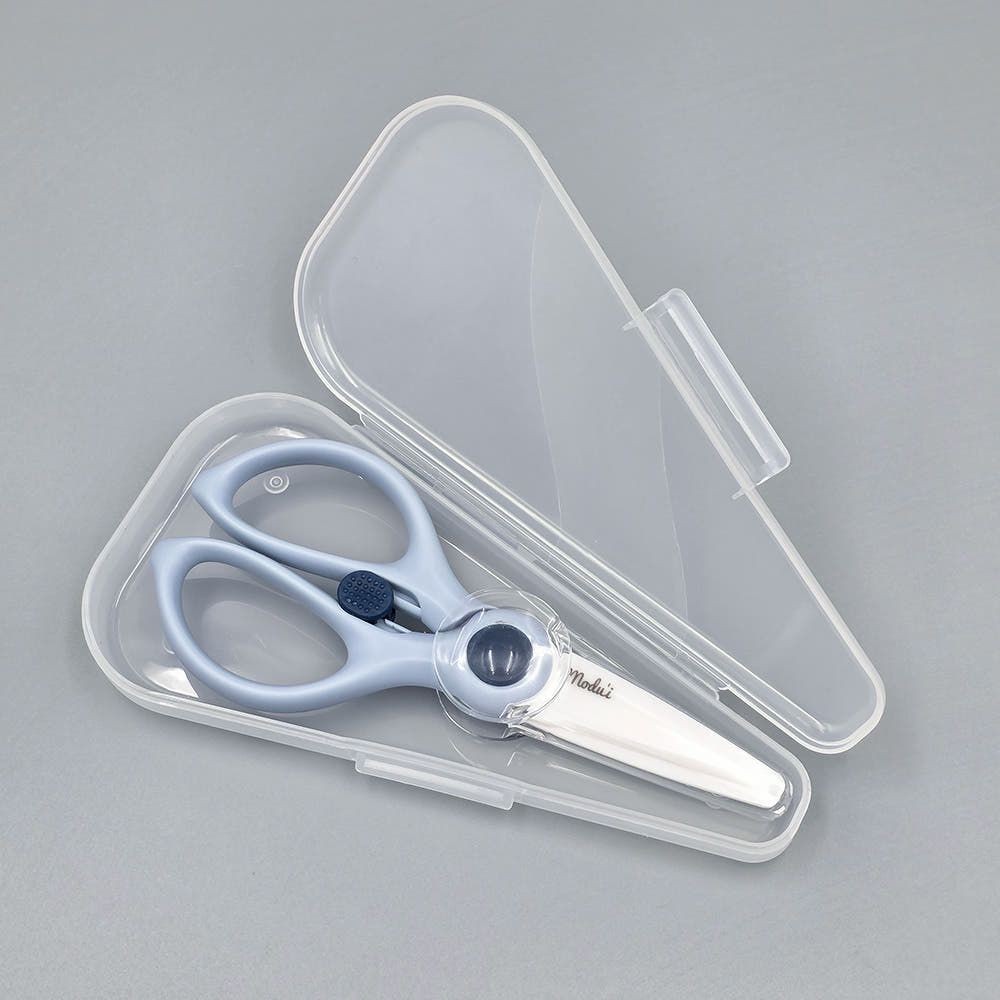 MODU'I 幼兒食物陶瓷便攜剪刀 連收納盒