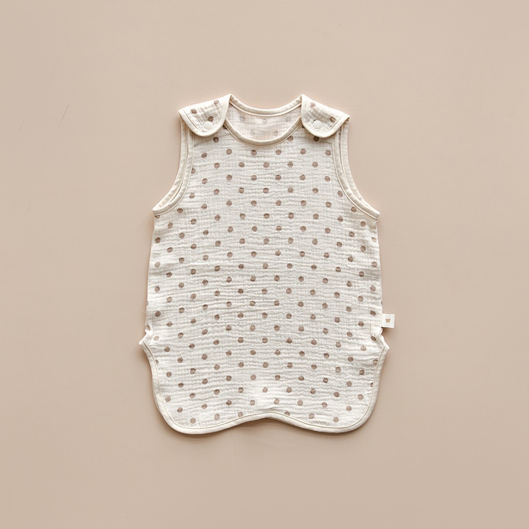 26S/S DTD泡泡波點系列-棉紗睡眠馬甲