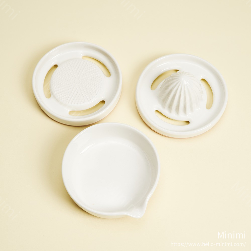 MODU'I 陶瓷嬰兒副食品烹調工具三件套