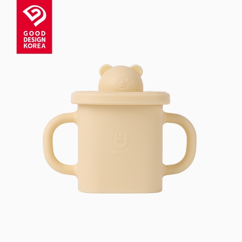 MODU'I 鉑金矽膠防漏學習杯