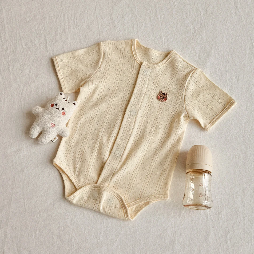 DOT TO DOT 26S/S DTD一碰閉合磁扣系列🧲-清涼鏤空包屁衣 細節圖 2