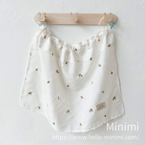 DOT TO DOT DTD 刺繡車用遮陽簾 (Soft Embroidery Sunshade) - 韓國童裝代購主圖