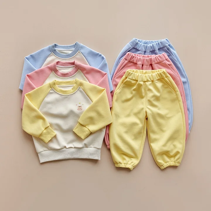 DOT TO DOT 26S/S DTD彩虹樂園拼色系列-登園衛衣上下套裝 細節圖 1