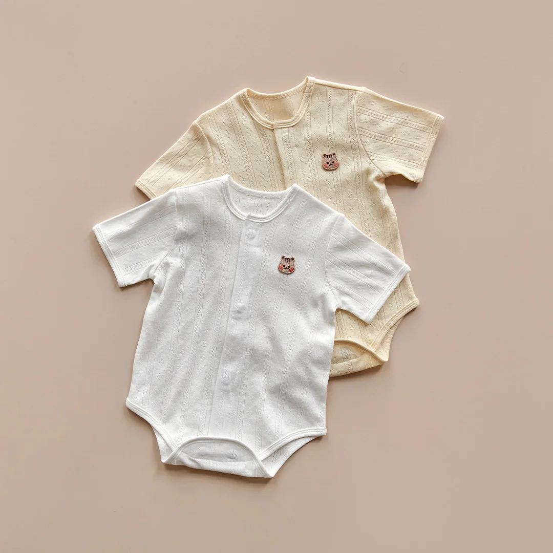 DOT TO DOT 26S/S DTD一碰閉合磁扣系列🧲-清涼鏤空包屁衣 細節圖 4