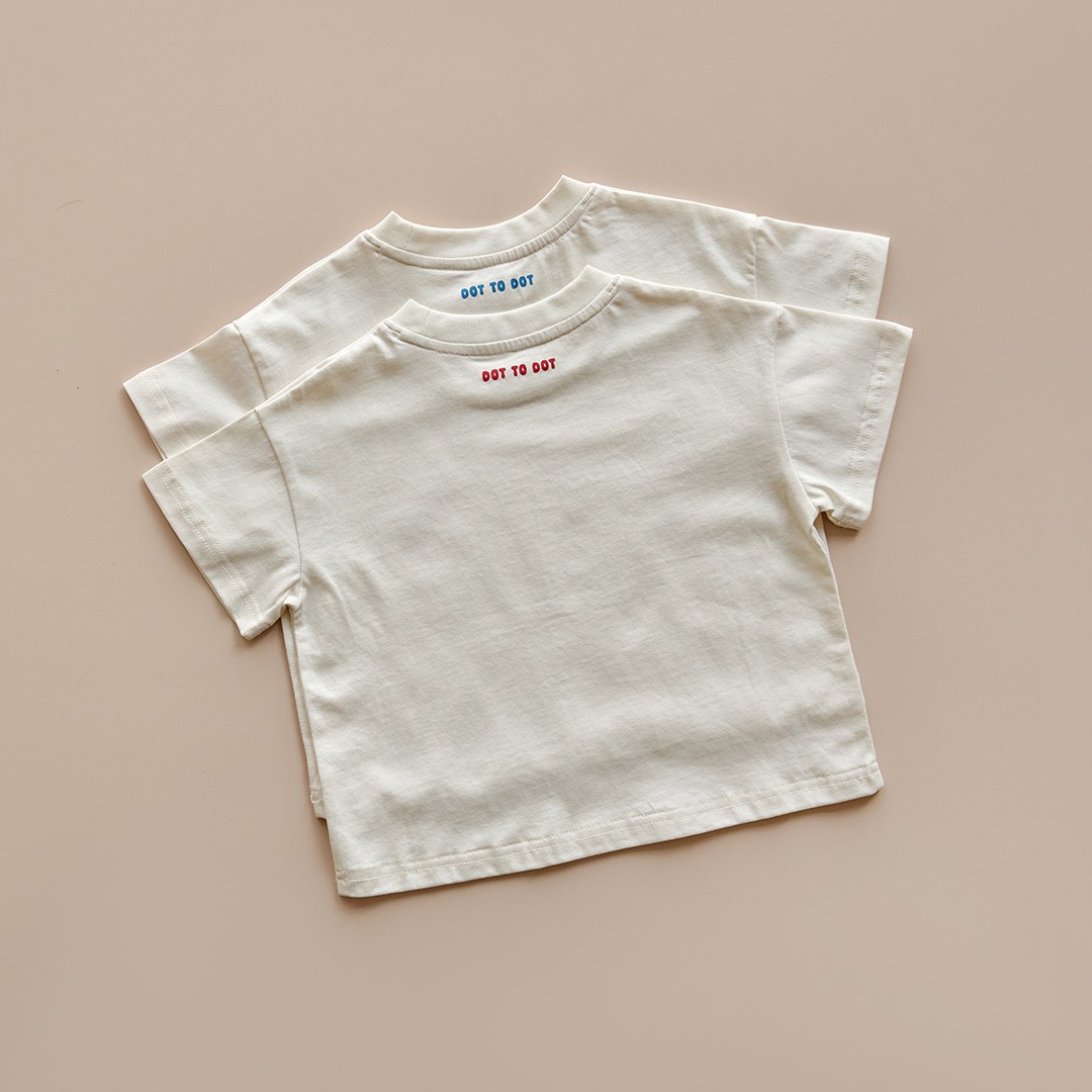 DOT TO DOT 26S/S🌞DTD HappyMoment百搭系列-純棉寬鬆T恤 細節圖 7