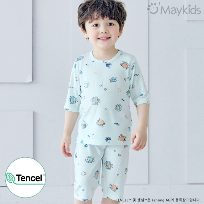 Non-fluorescent Ocean Family - 3/4 Length Modal