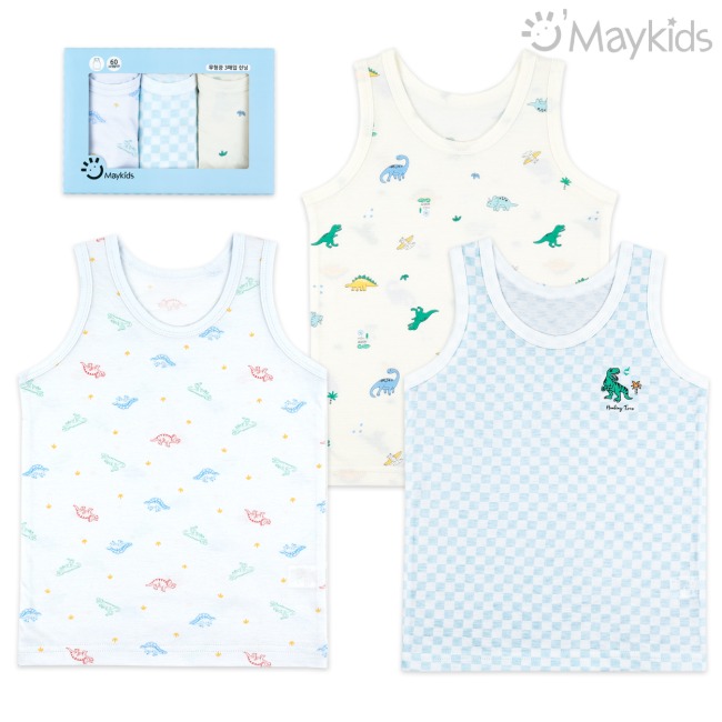 Dino Park Boy's 3-Pack Tank Top