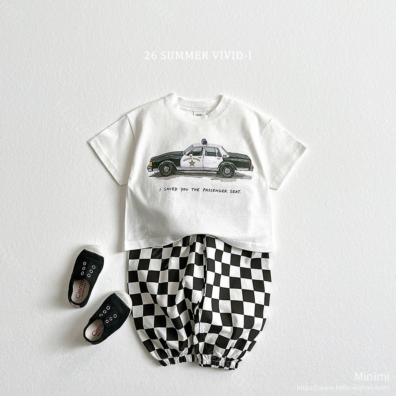 VIVID-I Vintage Car T-Shirt 細節圖 6