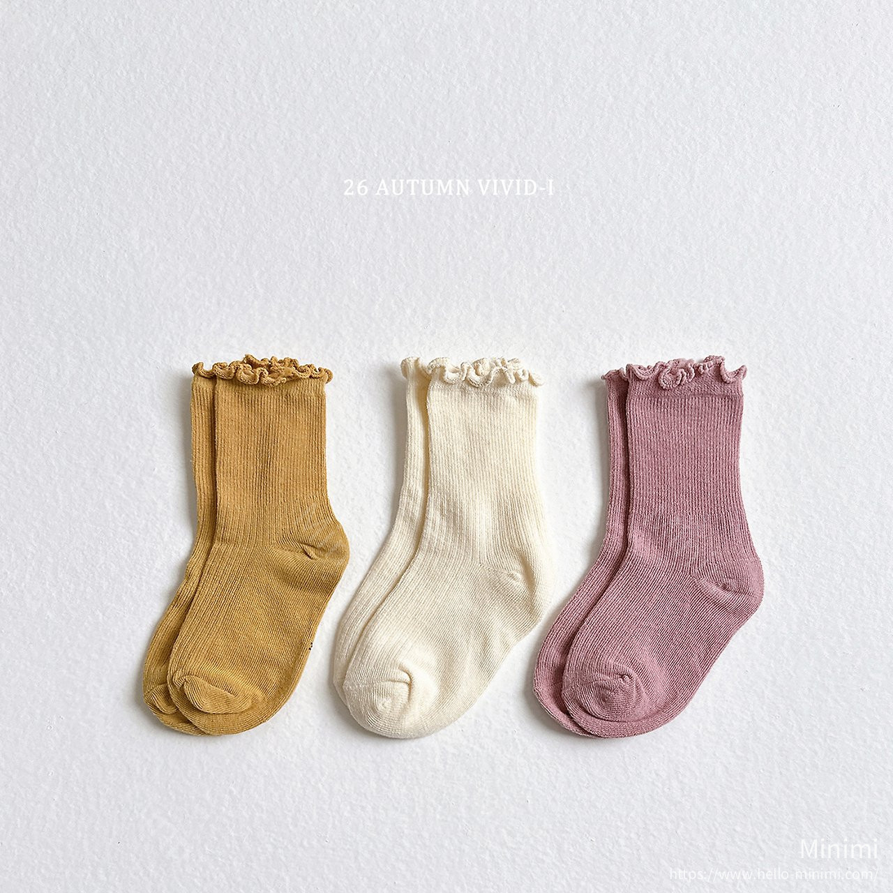 VIVID-I Ruffle Frill Socks 細節圖 1