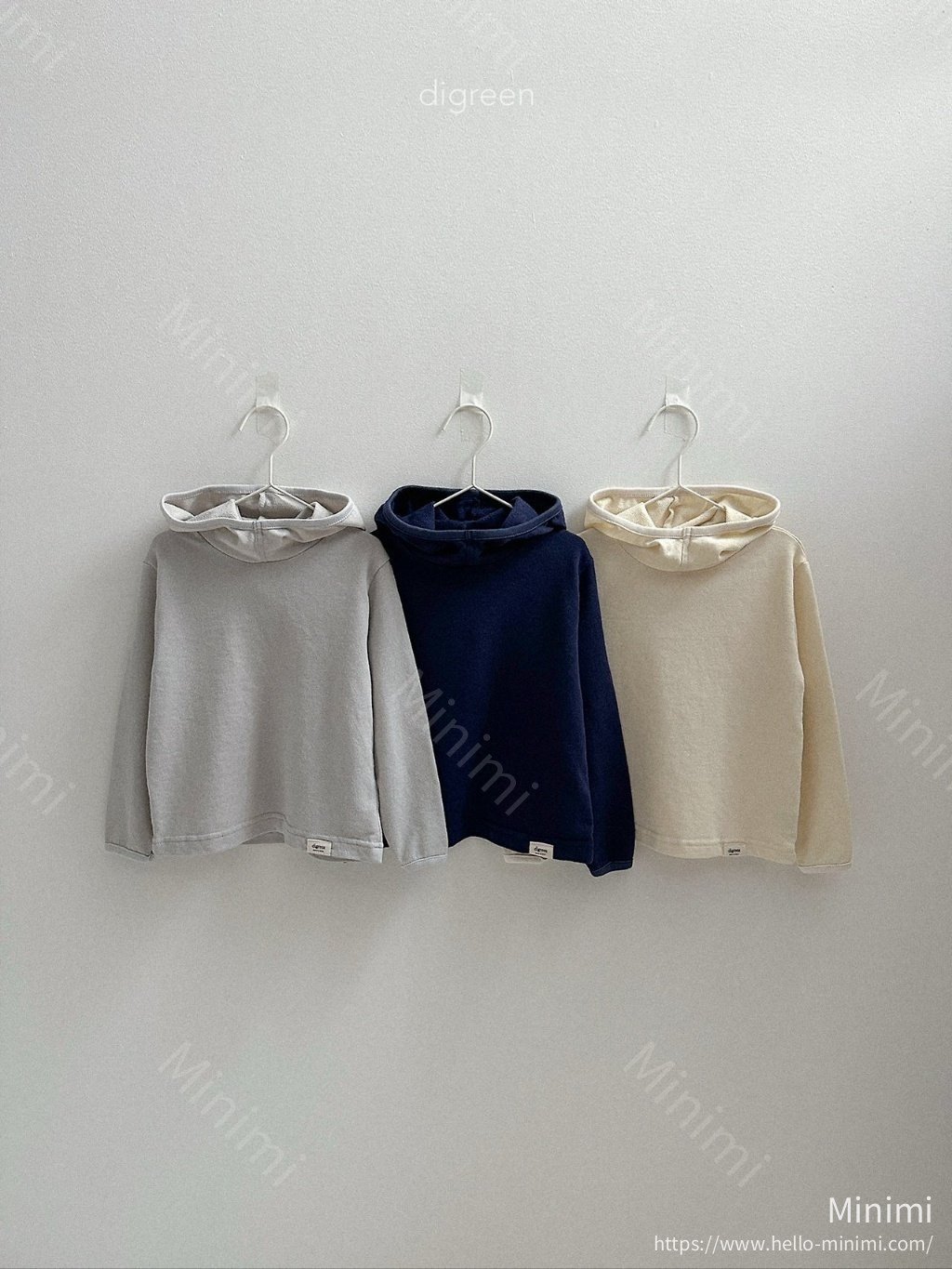 digreen Pobi Hoodie - 韓國童裝代購主圖