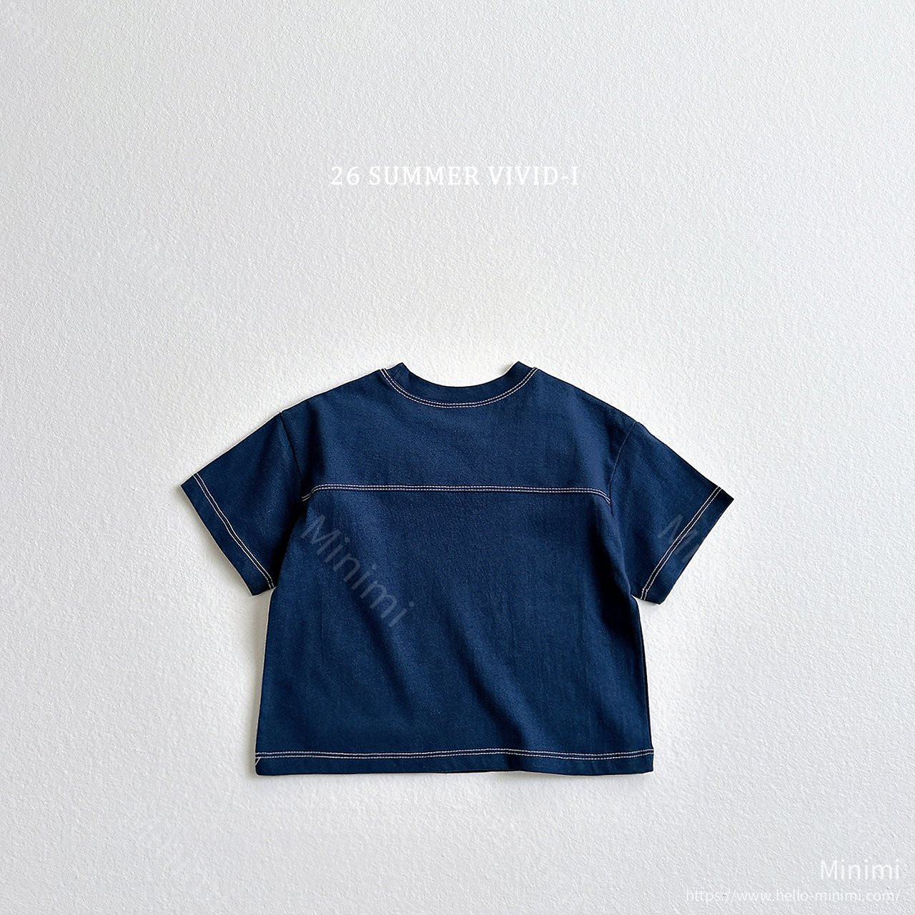VIVID-I Slit Stitch T-Shirt 細節圖 4