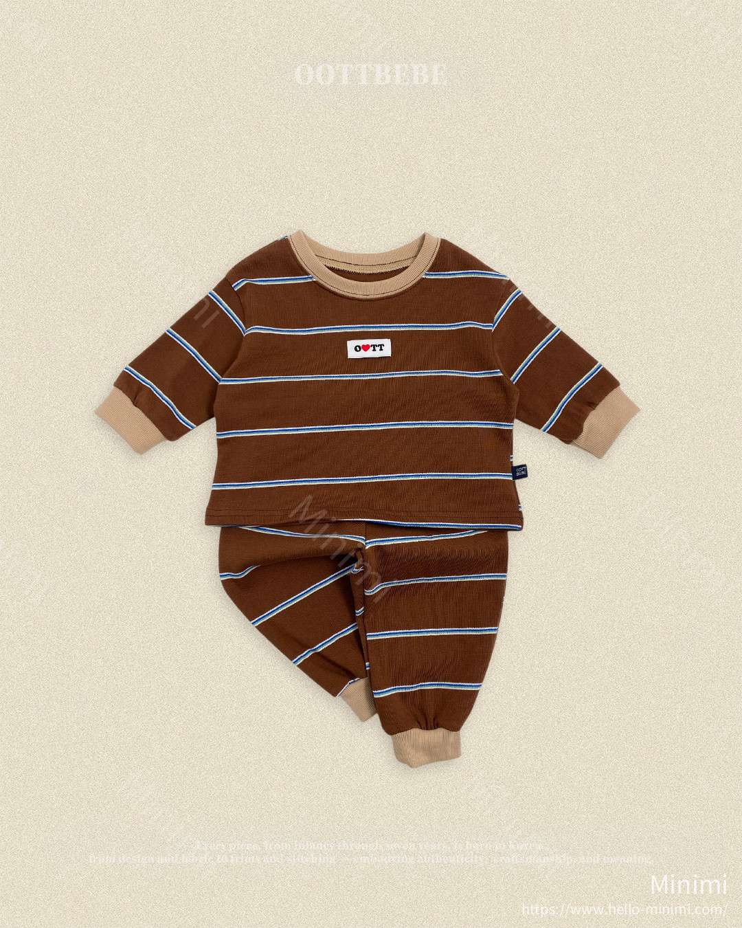 oott bebe Rookie Striped Set 細節圖 4