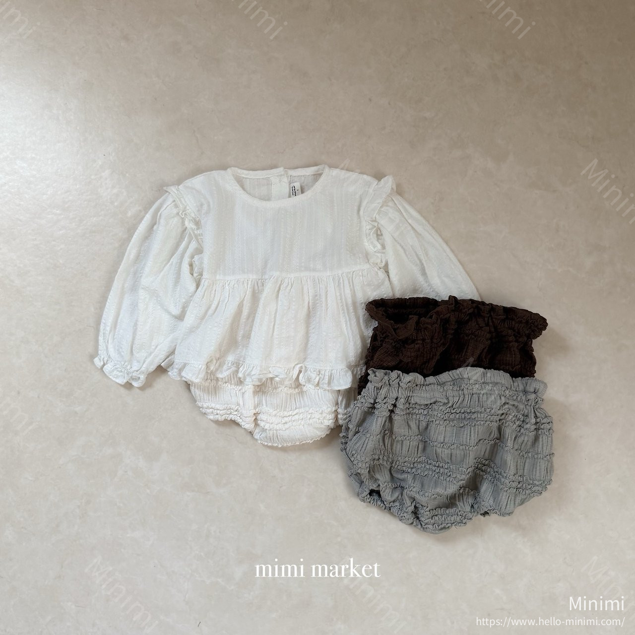mimi-market Shirring Bloomer 細節圖 9