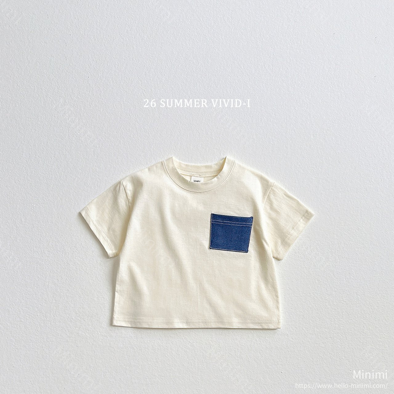 VIVID-I Pocket Denim T-Shirt 細節圖 3