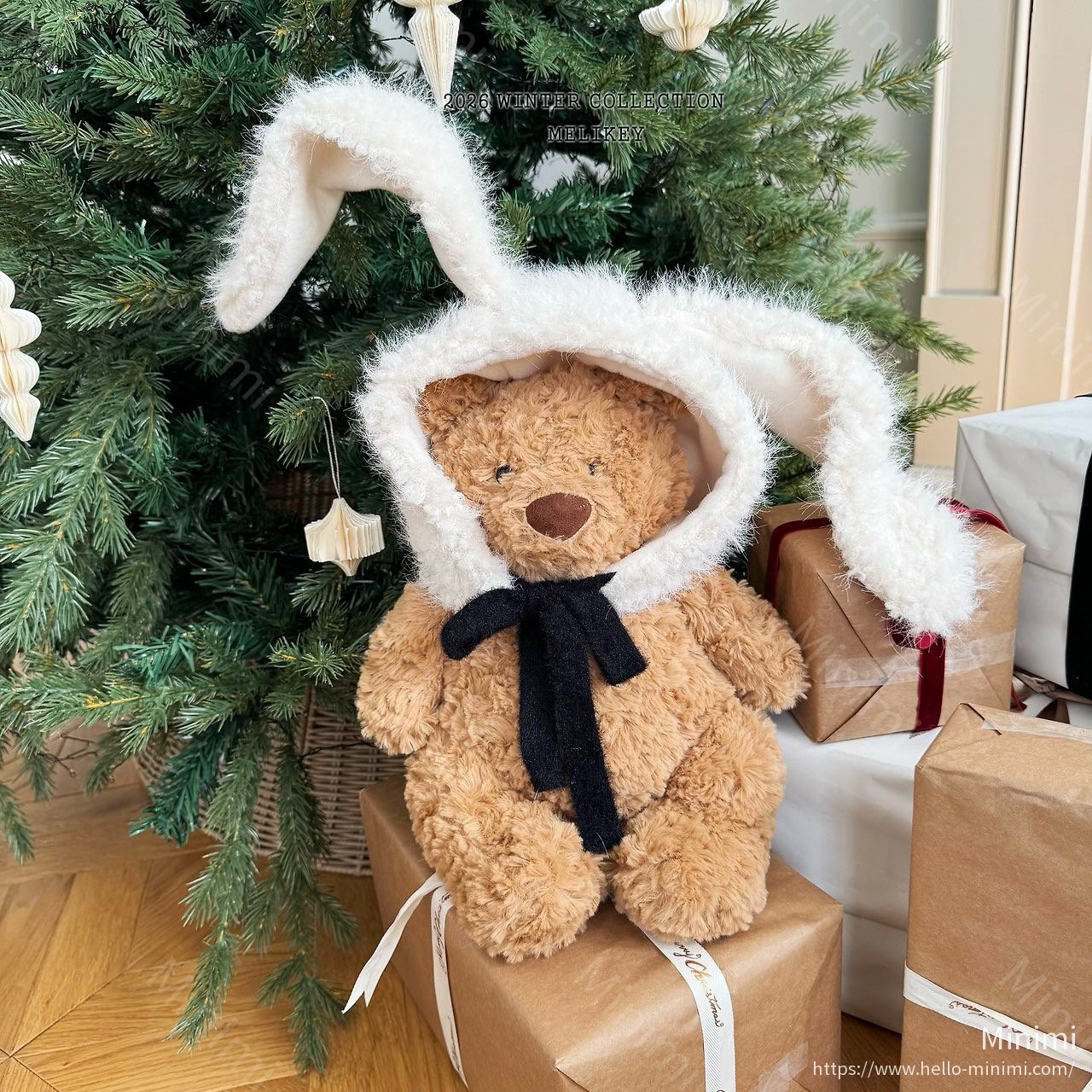 Melikey Rabbit Fur Hat 細節圖 26