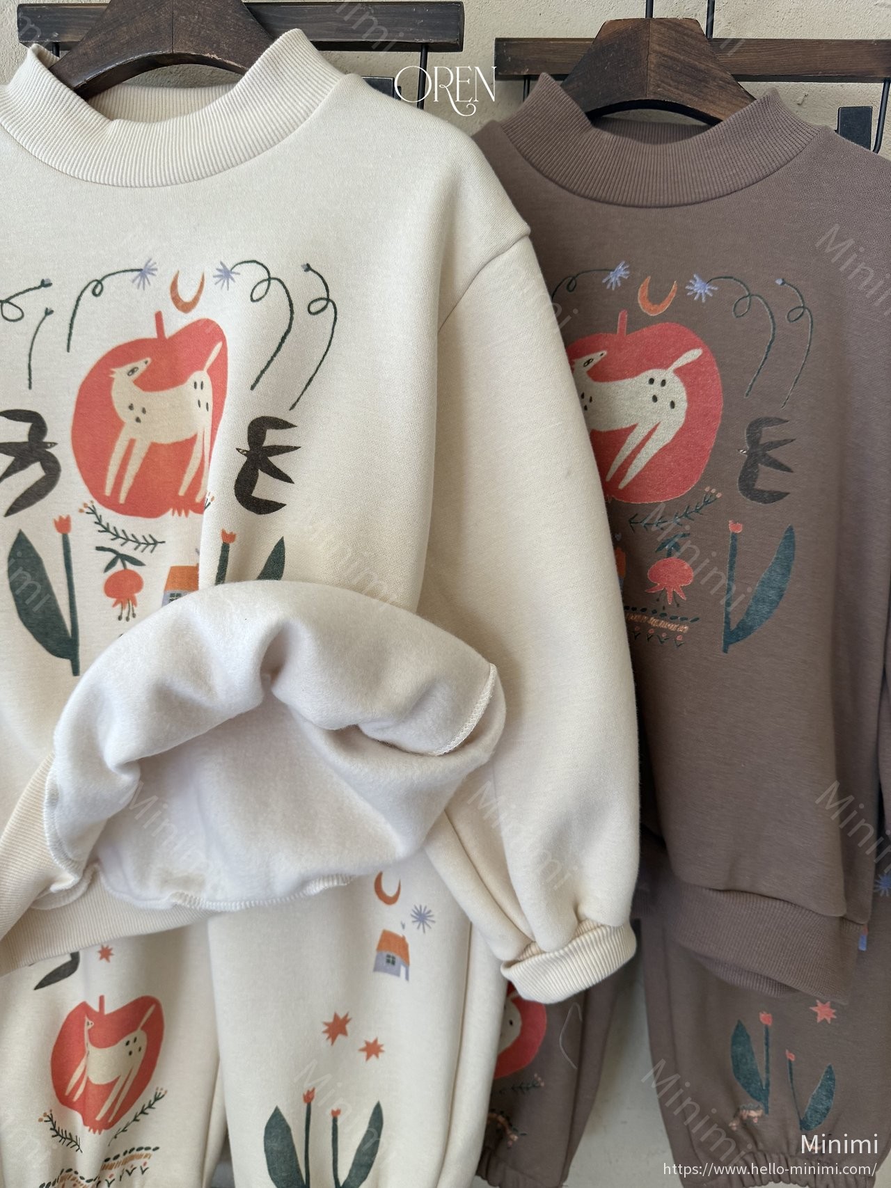 Oren Romy Garden Fleece Set 細節圖 19