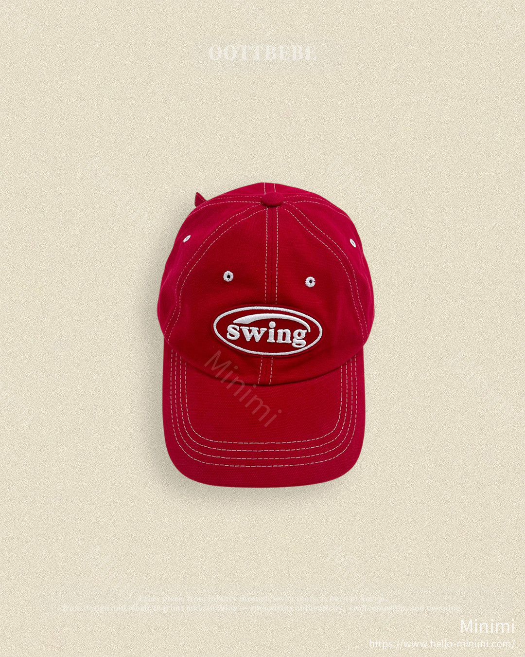 oott bebe Swing Ball Cap 細節圖 13