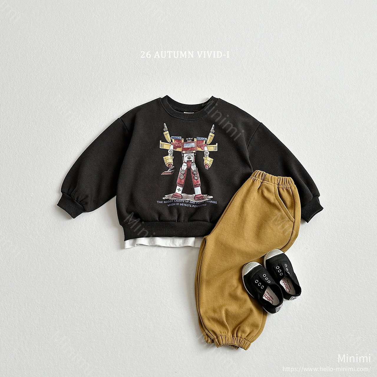 VIVID-I Vintage Robot Sweatshirt 細節圖 15