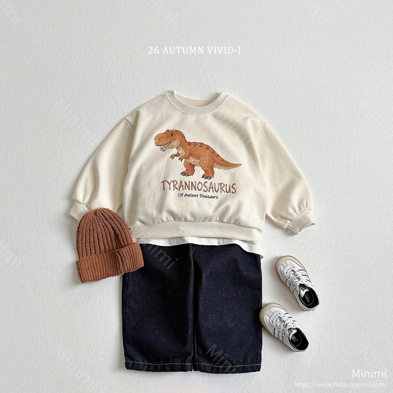 VIVID-I Painting Dino Sweatshirt 細節圖 14