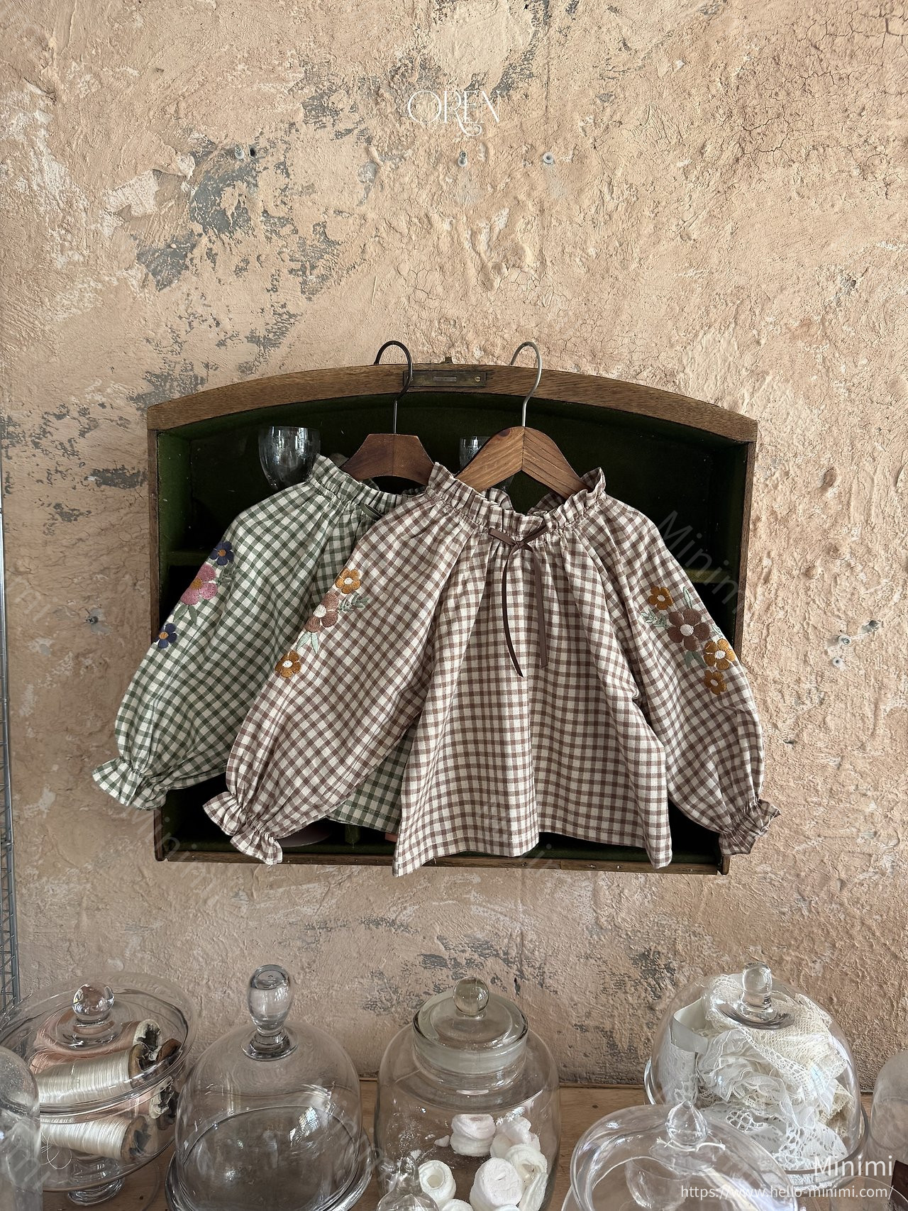 Oren Manon Check Blouse 細節圖 9