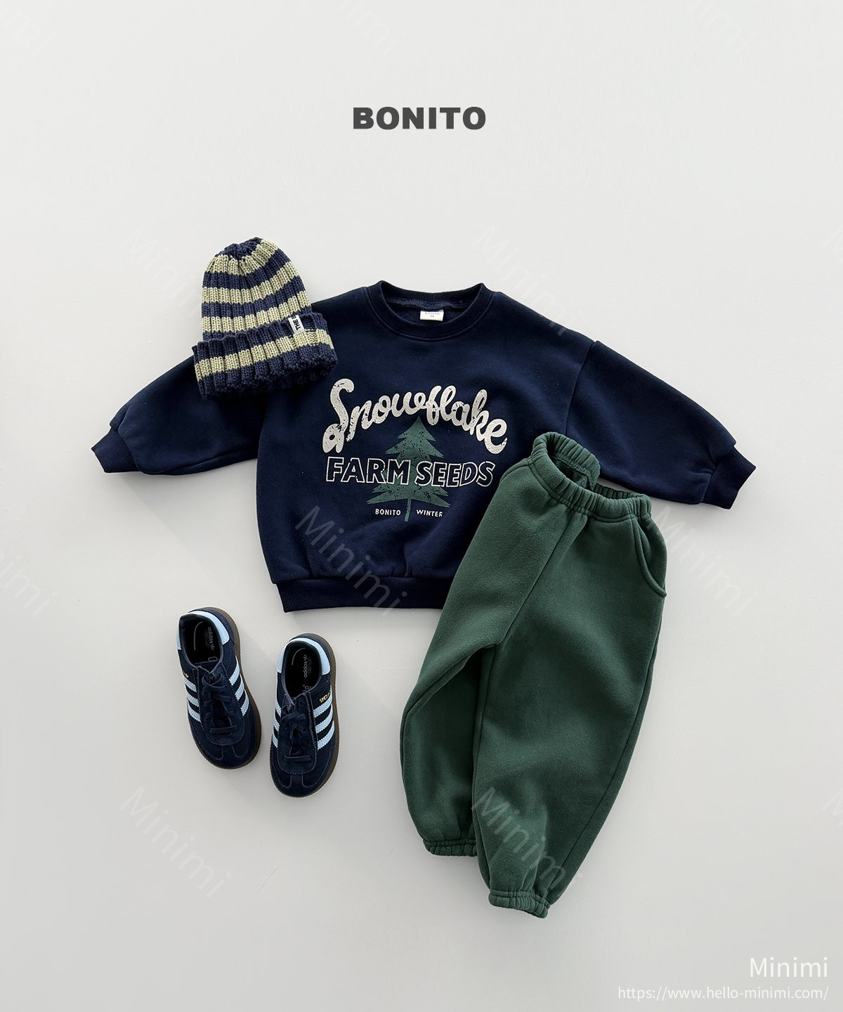 BONITO Two-Tone Knit Beanie 細節圖 9