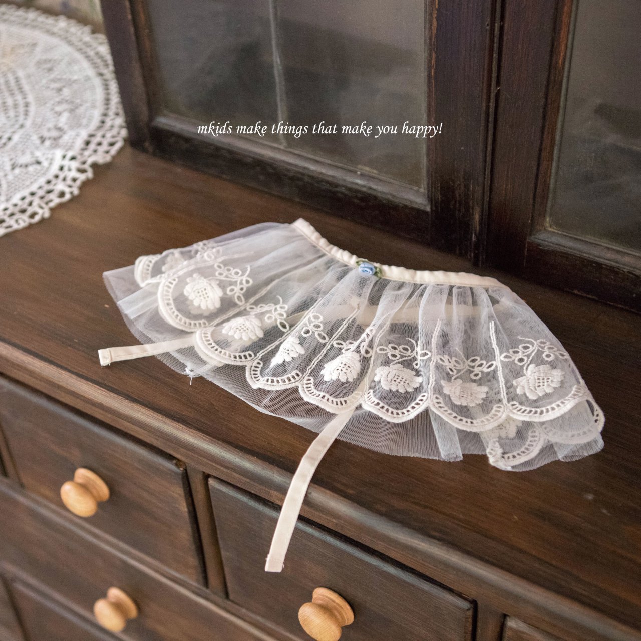 Flower Mesh Apron