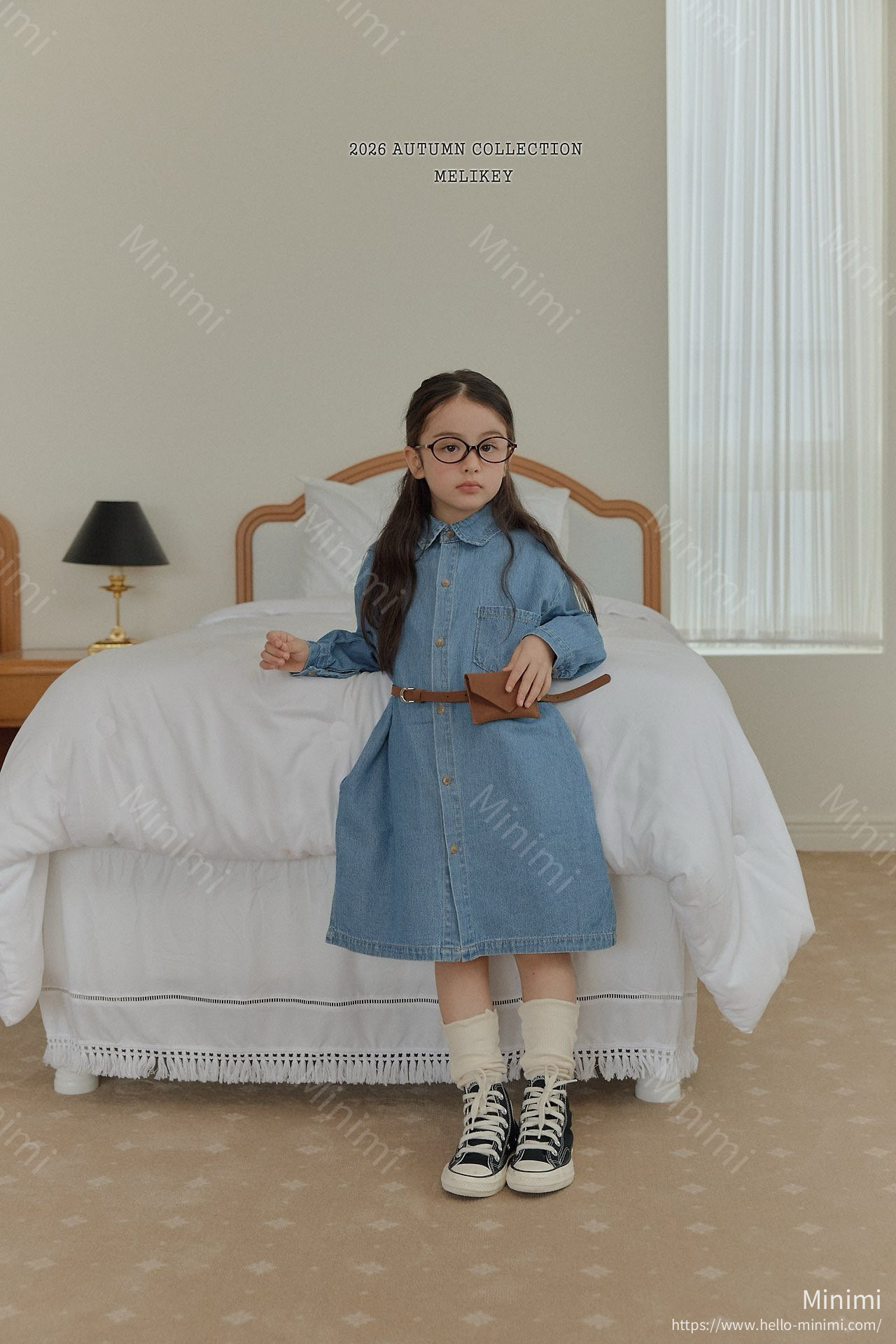 Melikey Denim Shirt Dress 細節圖 17