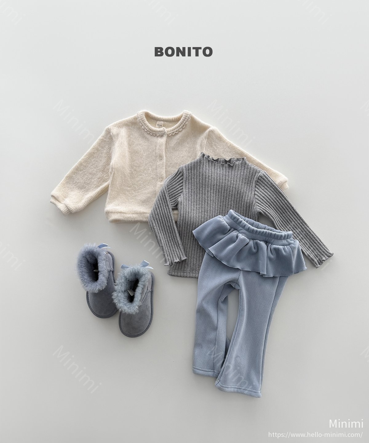 BONITO Wide Rib Turtleneck Tee 細節圖 11