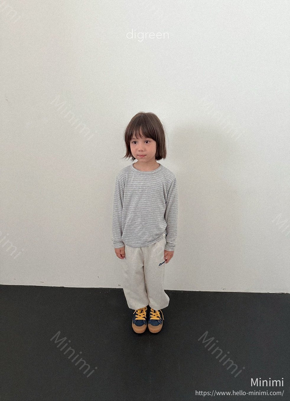 digreen Stripe Latte Tee 細節圖 37