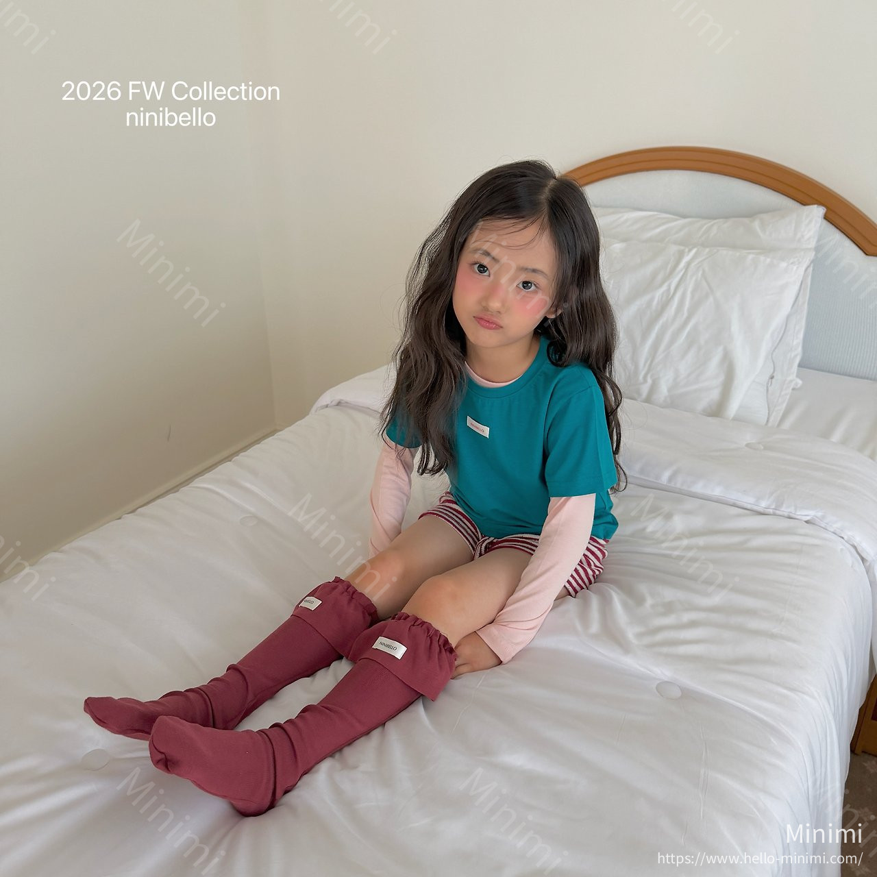 ninibello Pinter Frill Knee Socks 細節圖 23