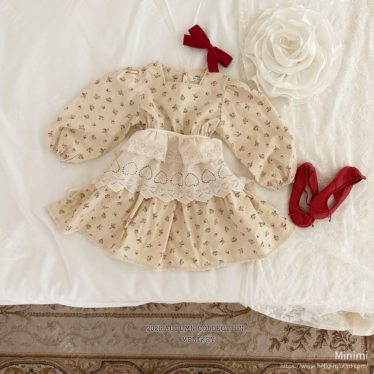 Melikey Tutu Heart Apron 細節圖 4